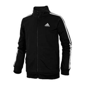 Adidas Track Zip Up Jacket Black Size L